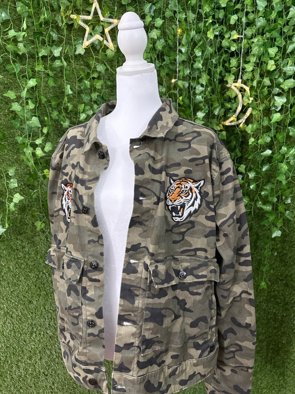 Tiger Army Fatigue Button Up Jacket 2XL