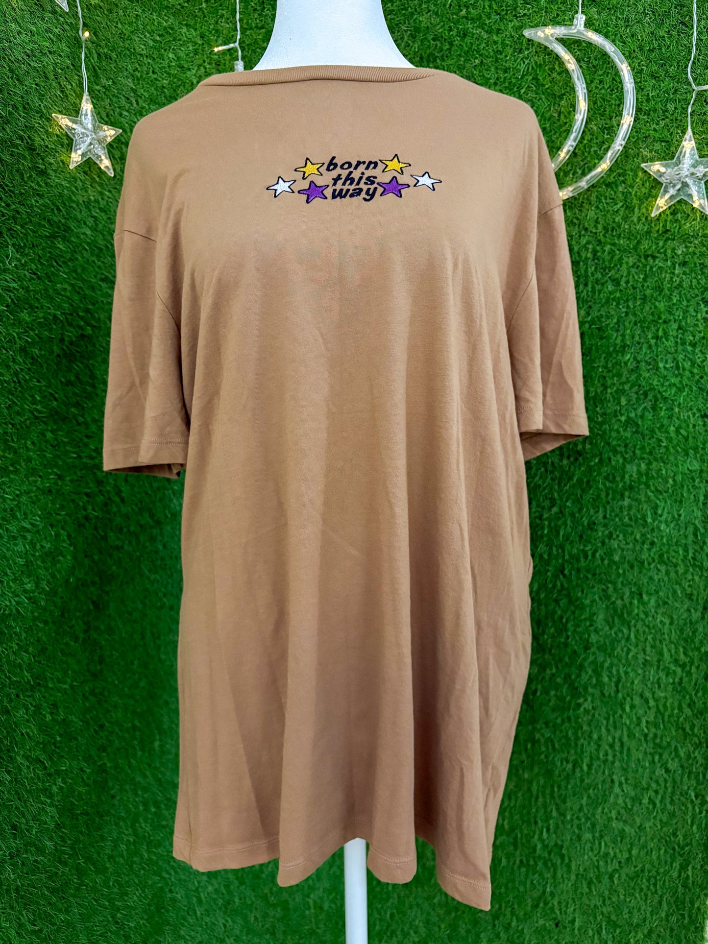 Born this Way Brown T-Shirt L