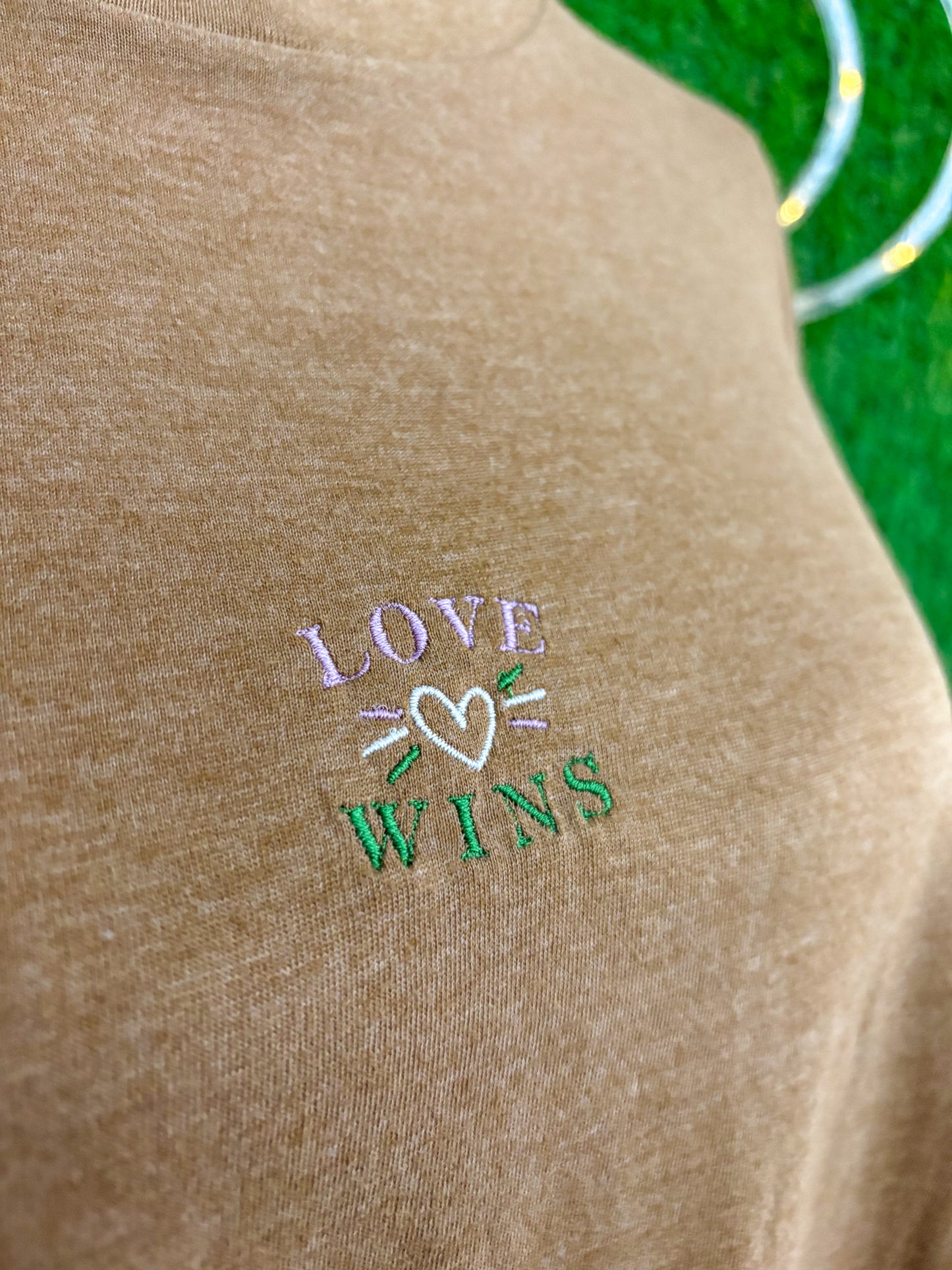 Love Wins Brown Longsleeve L