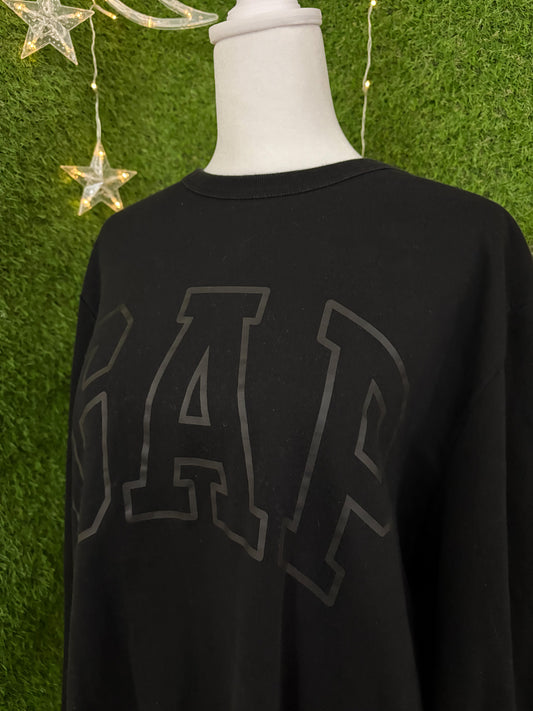 Slow Fashion Black Crewneck L