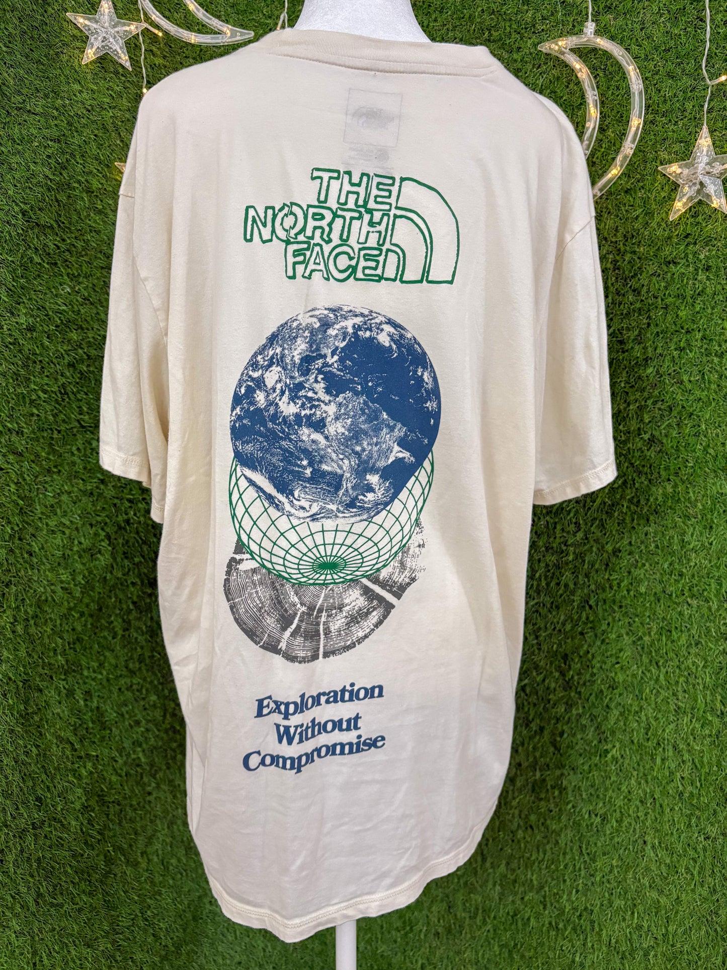 Slow Fashion Cream T-Shirt XL