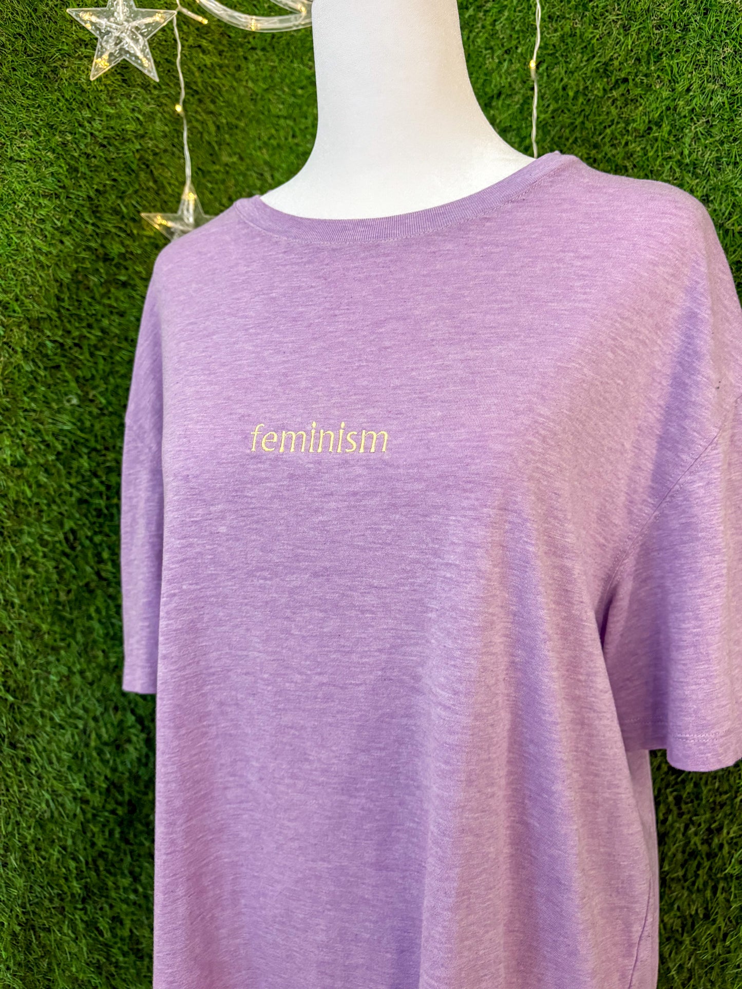 Feminism Purple T-Shirt L