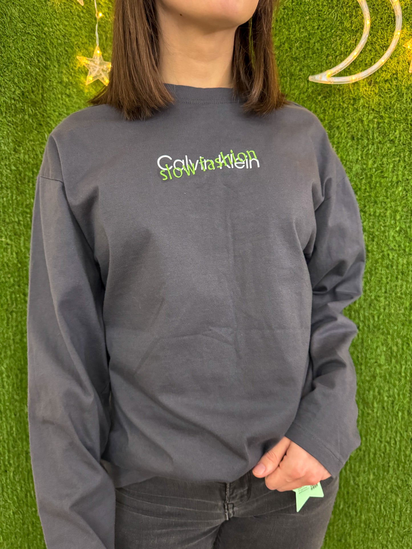 Slow Fashion Calvin Klein Long Sleeve XS