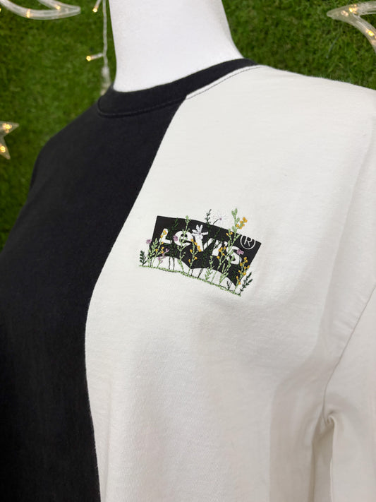 Levi's Flower Cover-Up Oversized T-Shirt S