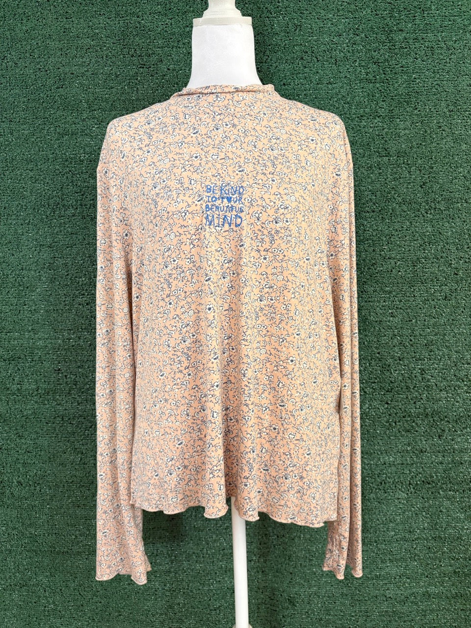 Be Kind to your Beautiful Mind Floral Long Sleeve 3XL