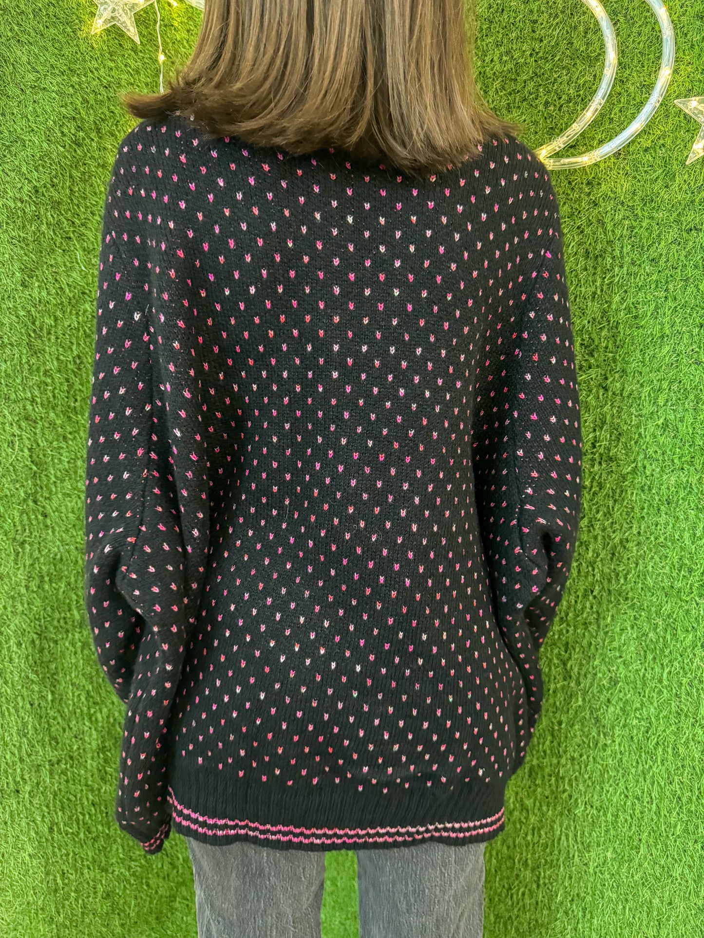 Love Who You Are Button Up Heart V-Neck 5XL