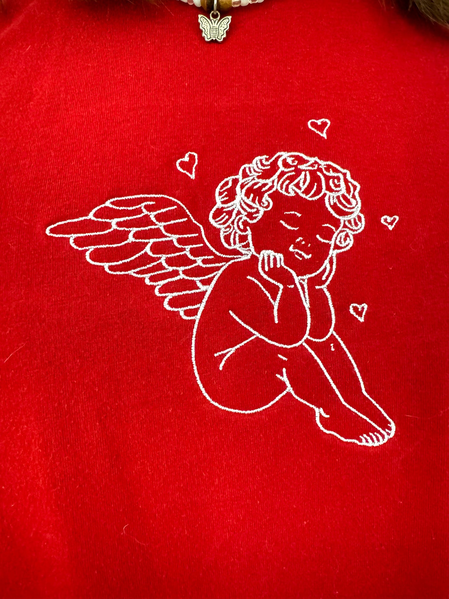 Angel Baby Red T-Shirt XL