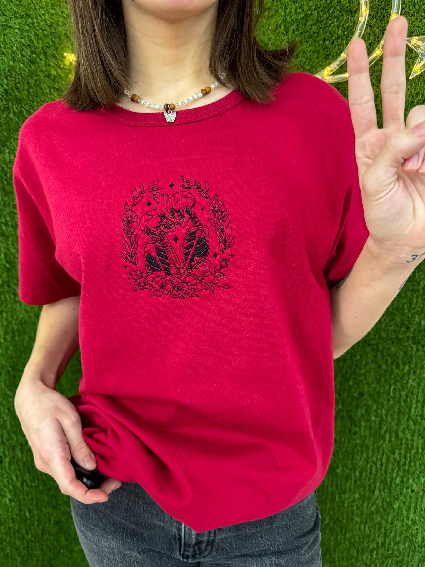 Infinite Love Red Tee L
