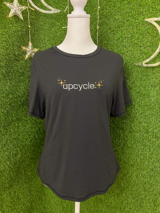 Upcycle Black Lightweight T-Shirt 2XL