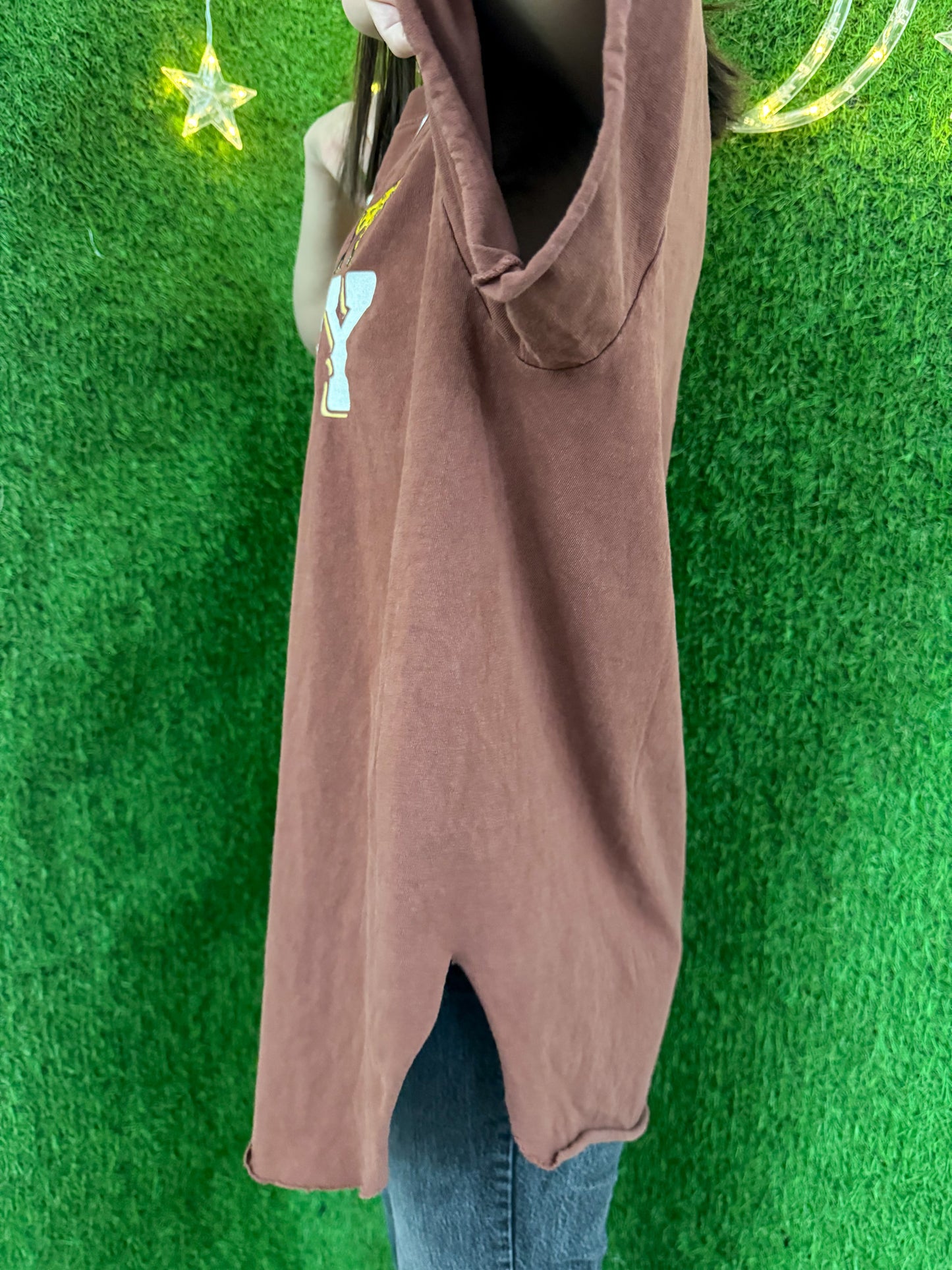 Long Live the Cowboy Brown Tee XL