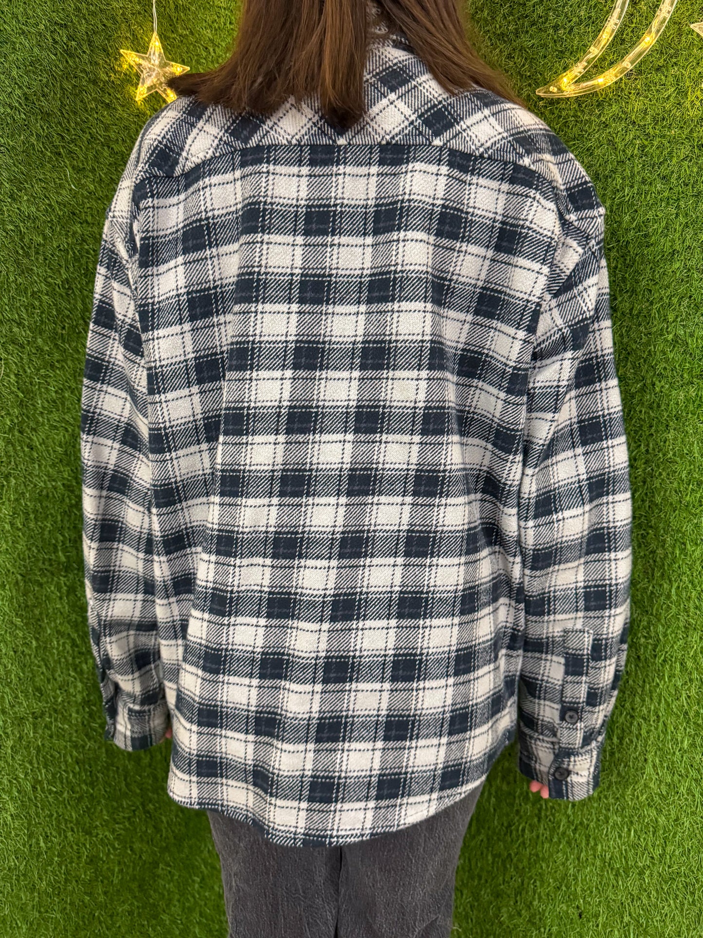 Cowboy Giraffe Pocket Flannel M