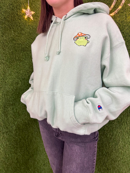 Mushroom Frog Champion Hoodie Cover-up 2XL