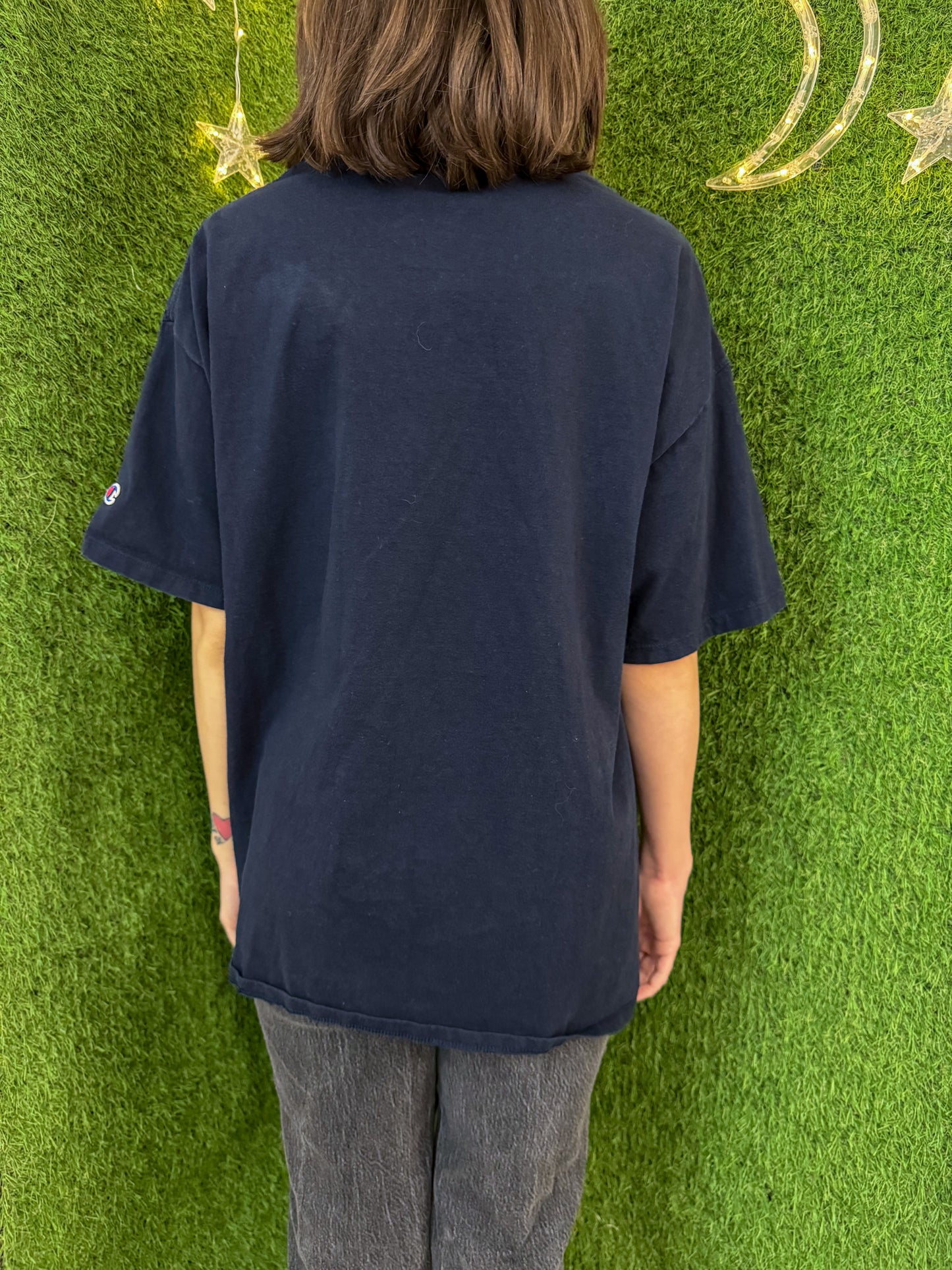 Navy Mushroom Duo T-Shirt XL