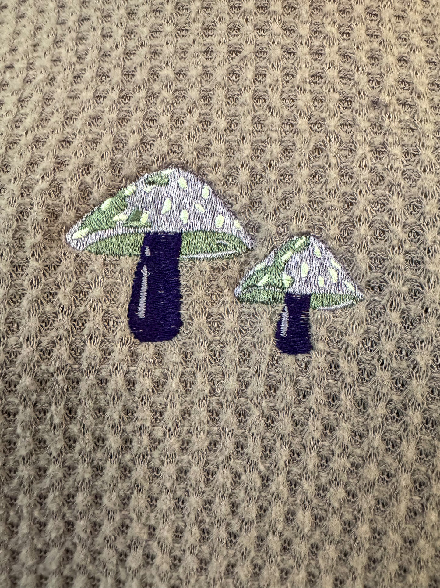 Mushroom Duo Purple Thermal Long Sleeve S