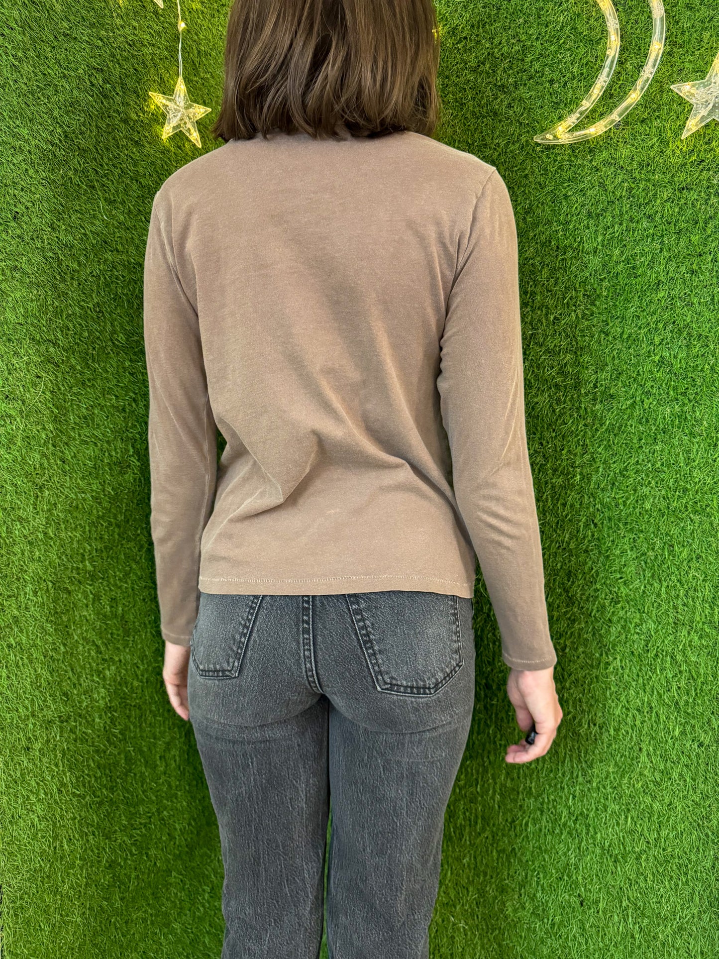 Dancing Frog Brown Long Sleeve XS