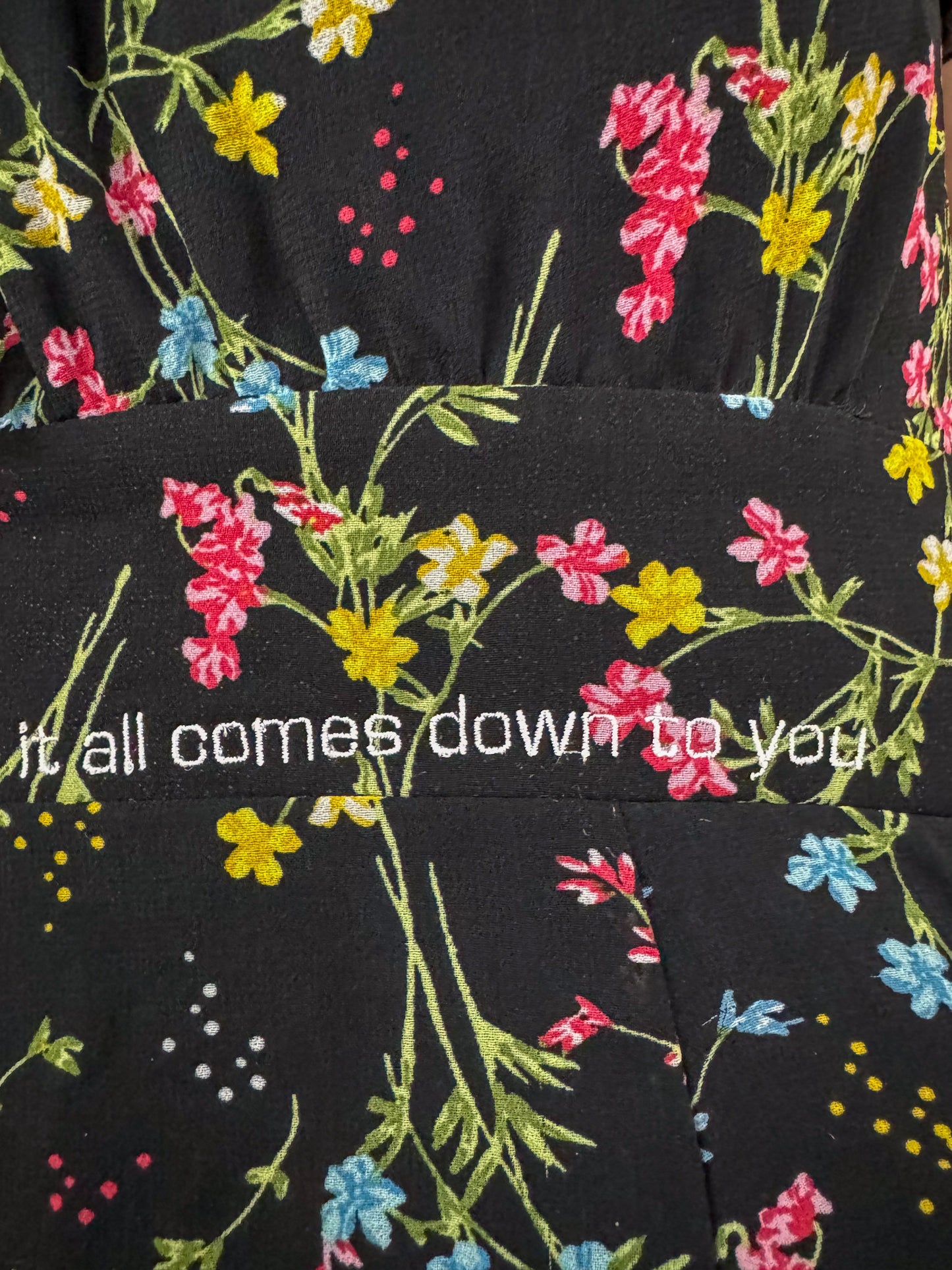 It All Comes Down To You Floral Dress XS