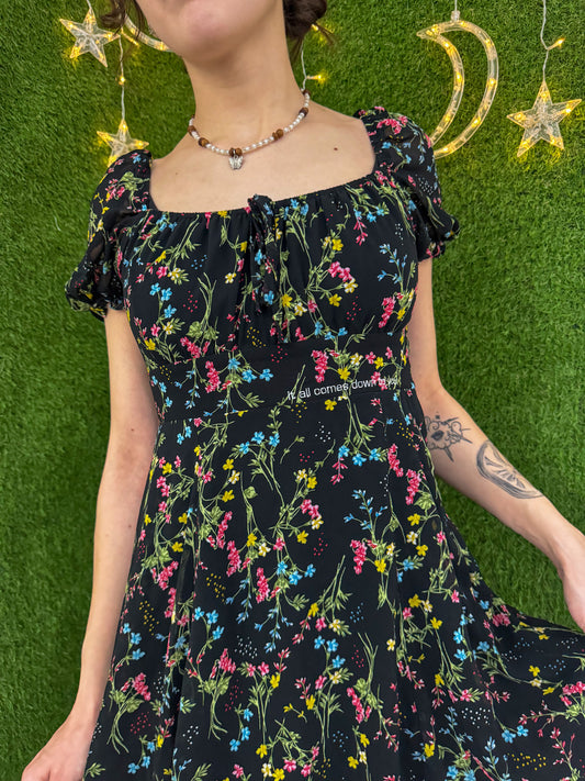 It All Comes Down To You Floral Dress XS