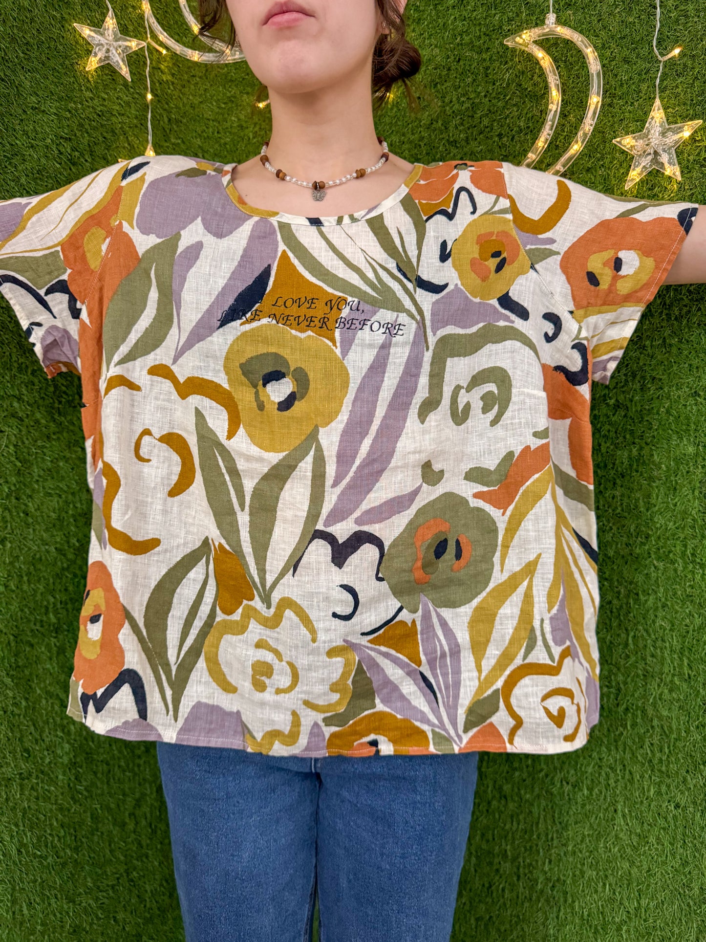 Songbird Floral Top XL