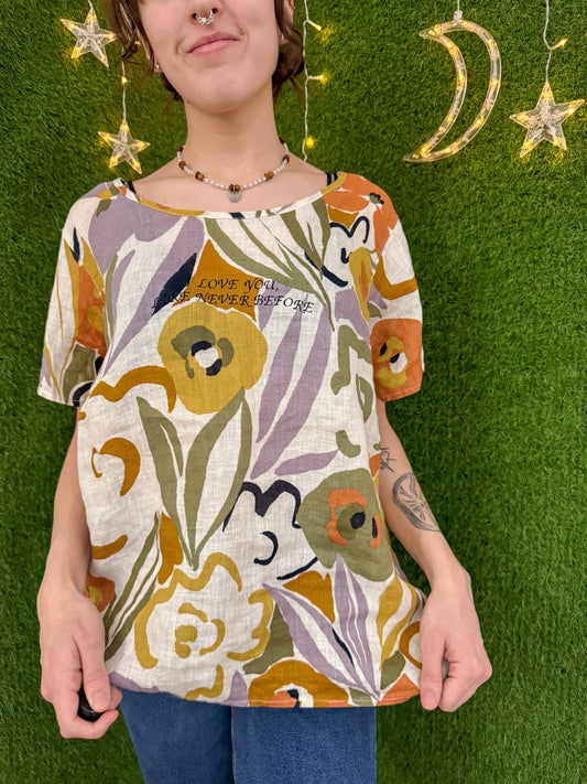 Songbird Floral Top XL