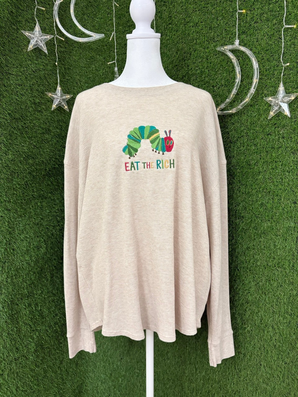 Eat the Rich Caterpillar Thermal Long Sleeve 3XL