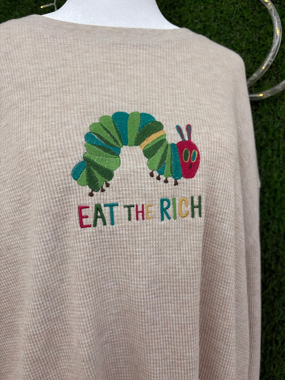 Eat the Rich Caterpillar Thermal Long Sleeve 3XL