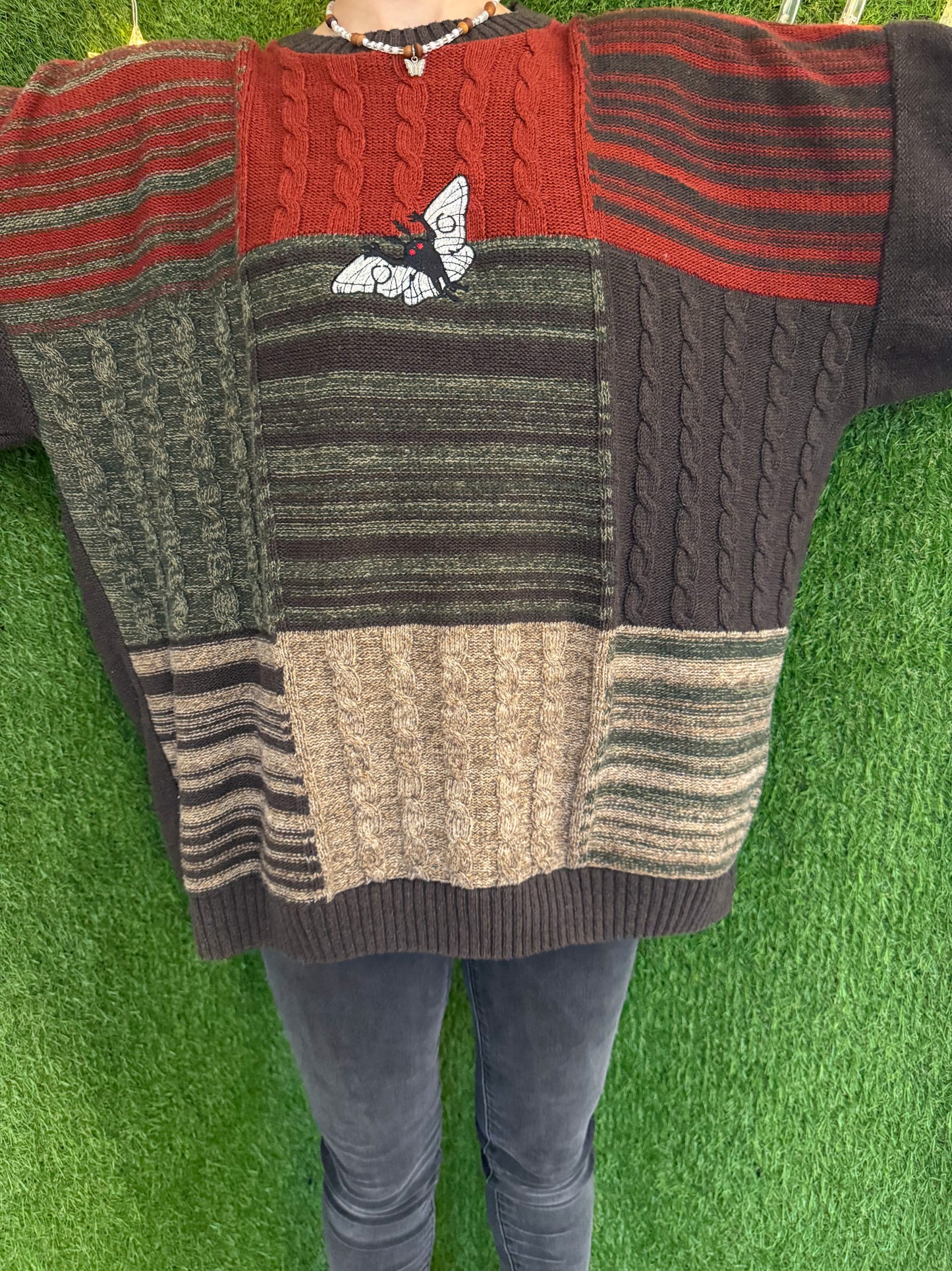 Mothman Funky Sweater 2XL