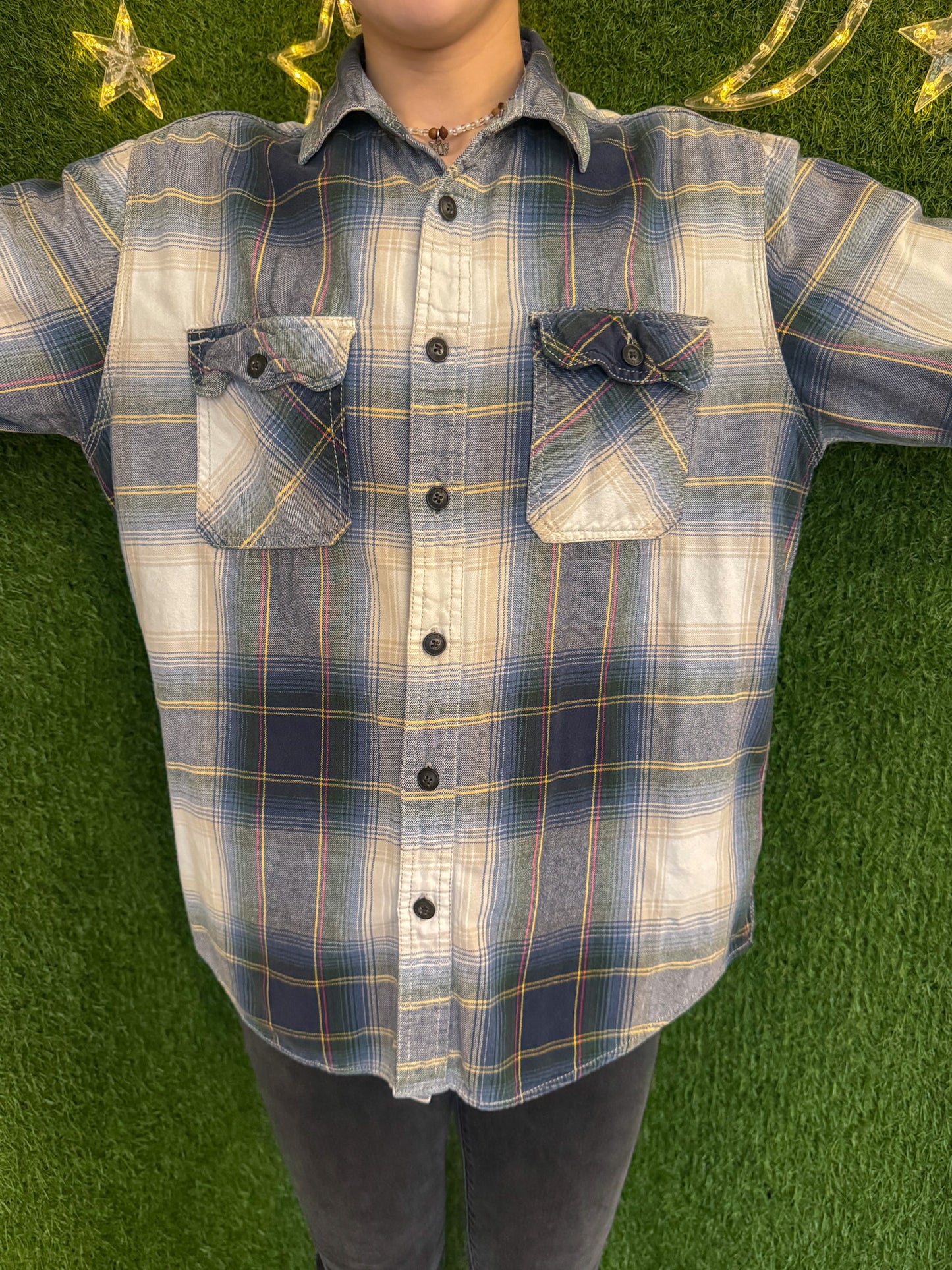Jackalope Plaid Flannel M