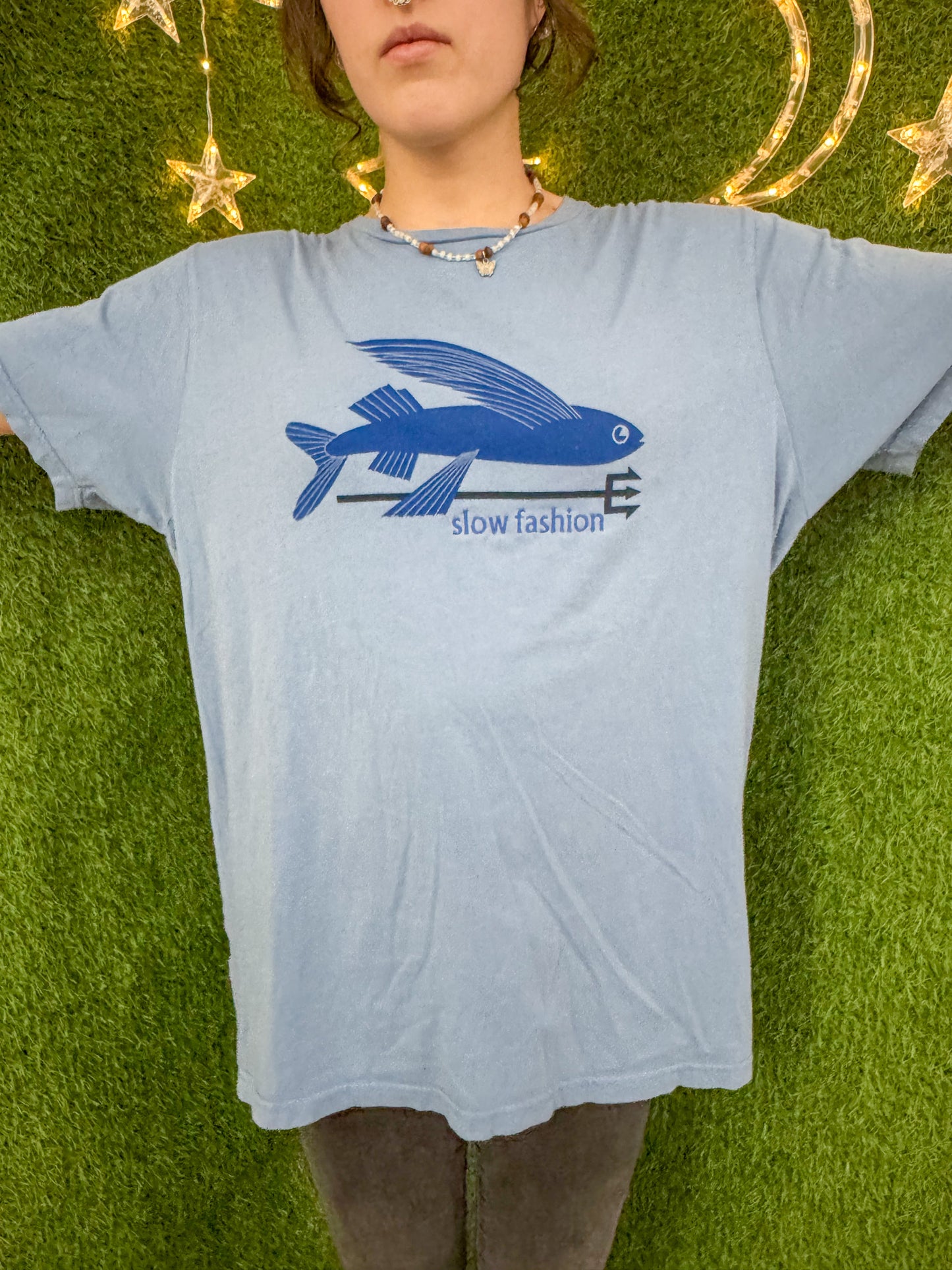 Slow Fashion Fish T-Shirt L