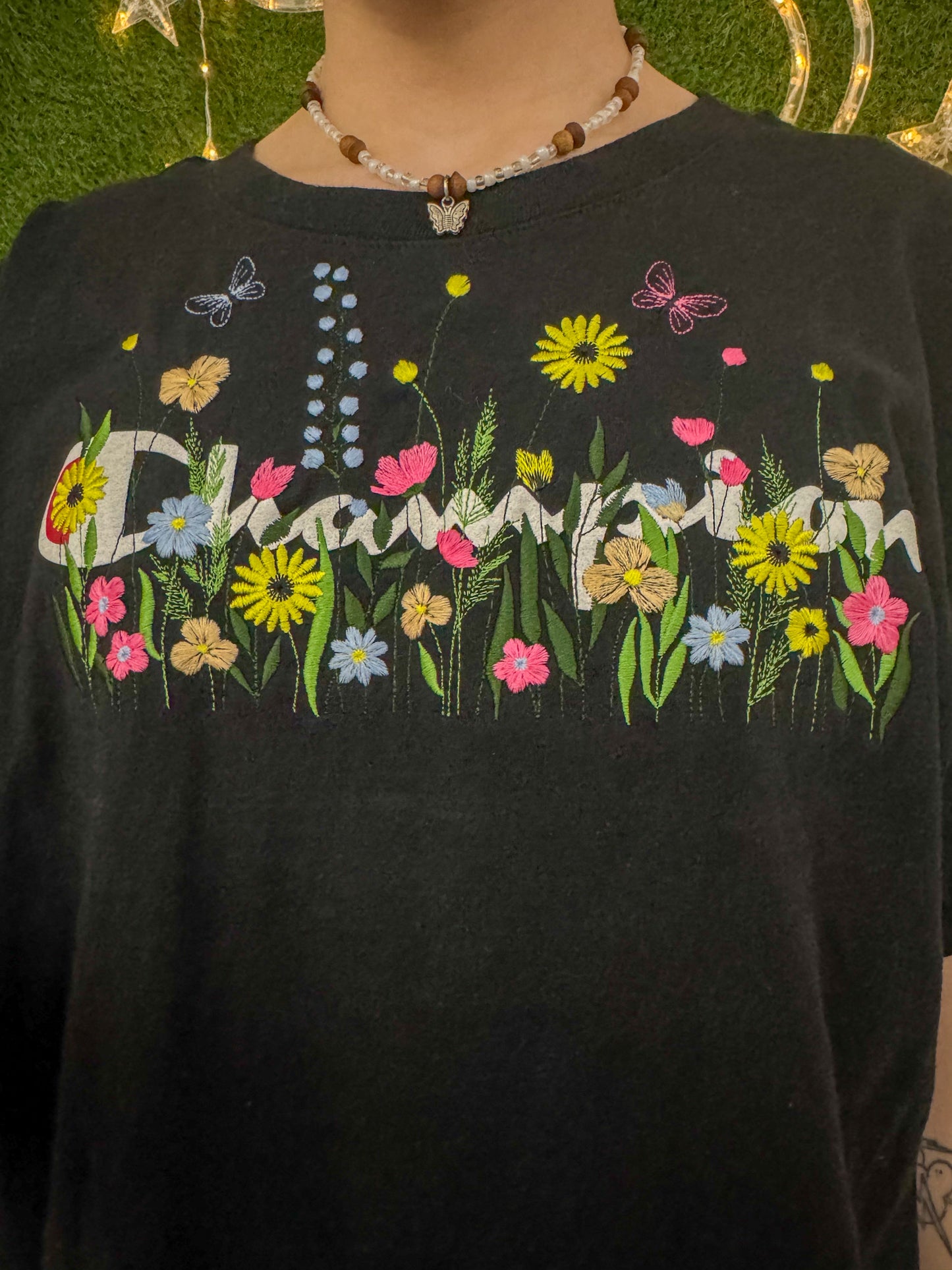 Floral Champion T-Shirt L