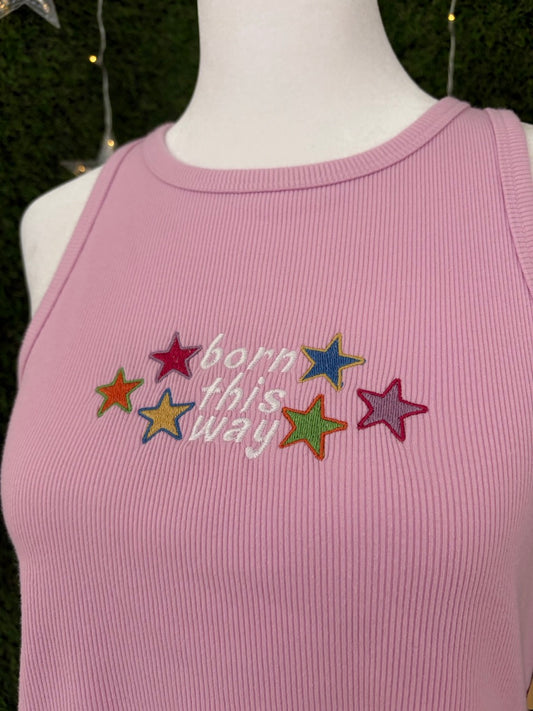 Born This Way Pink T-Shirt XL