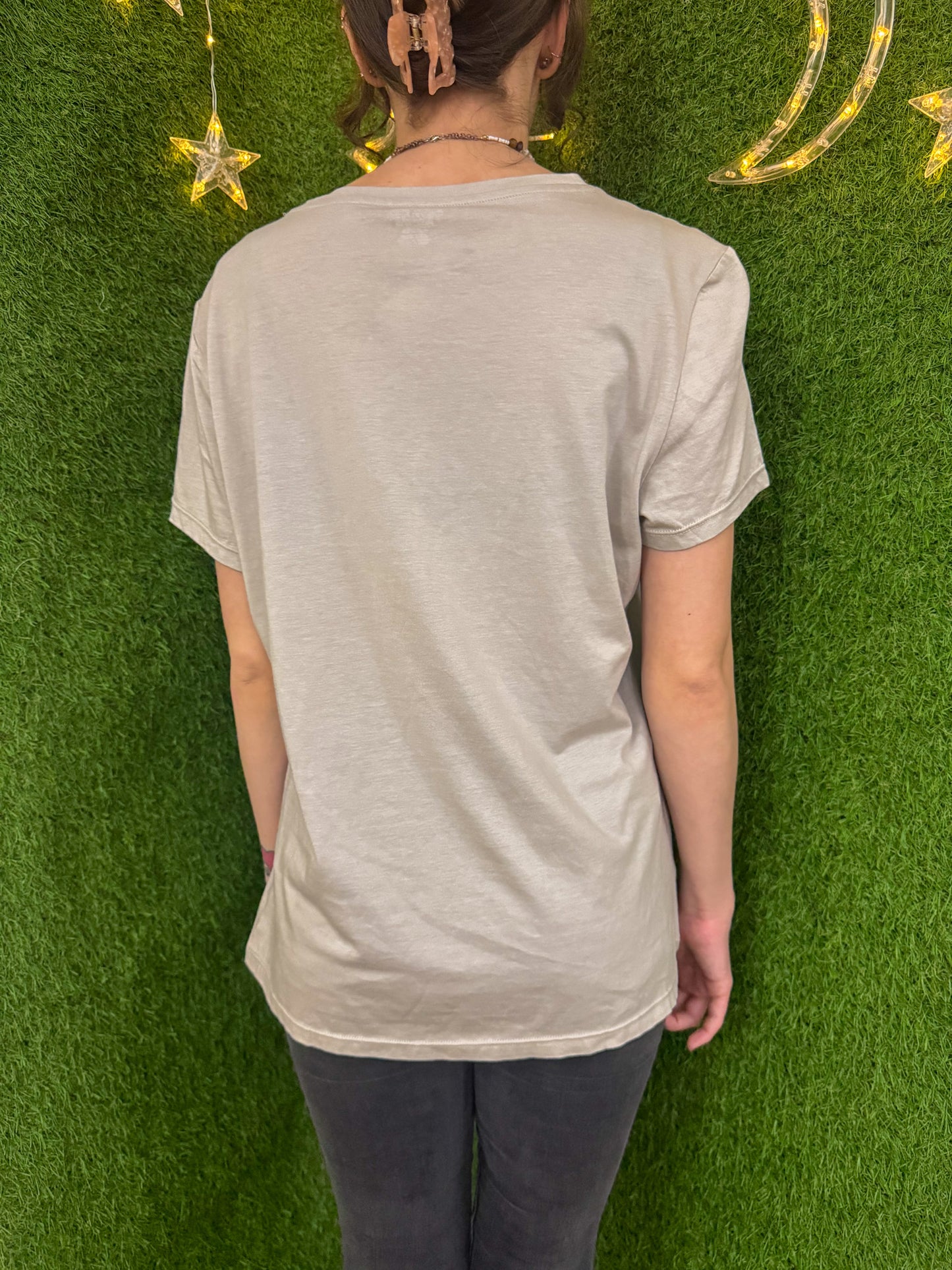 Eat the Rich Khaki T-Shirt XL
