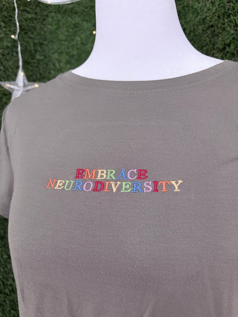 Embrace Neurodiversity Green Baby Tee S