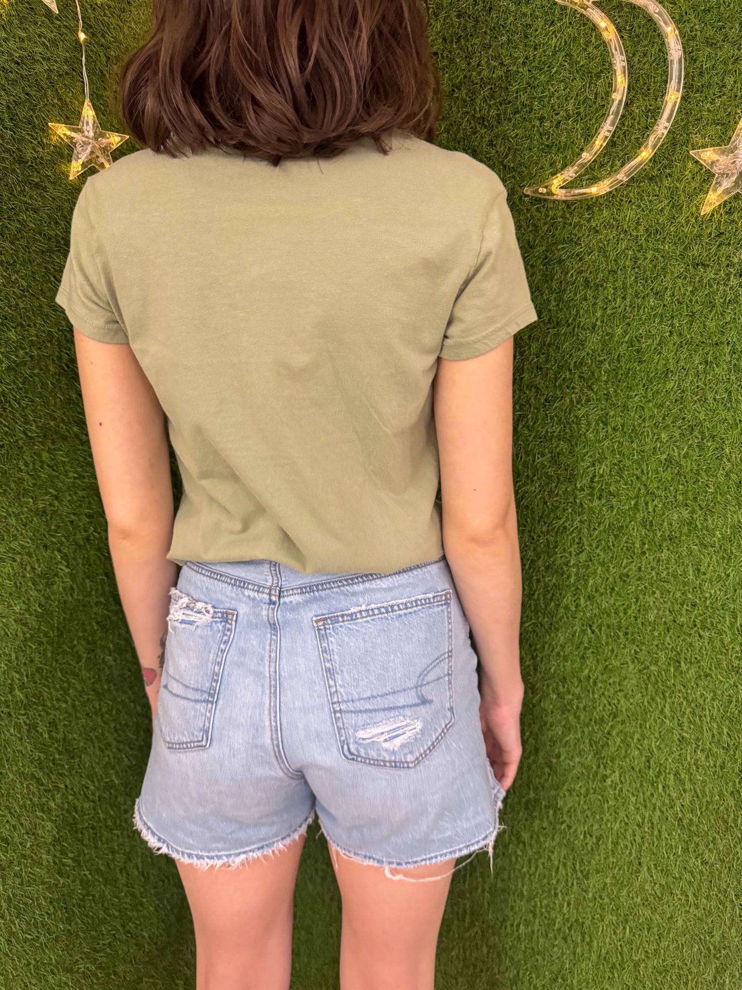 Green Rose T-Shirt S