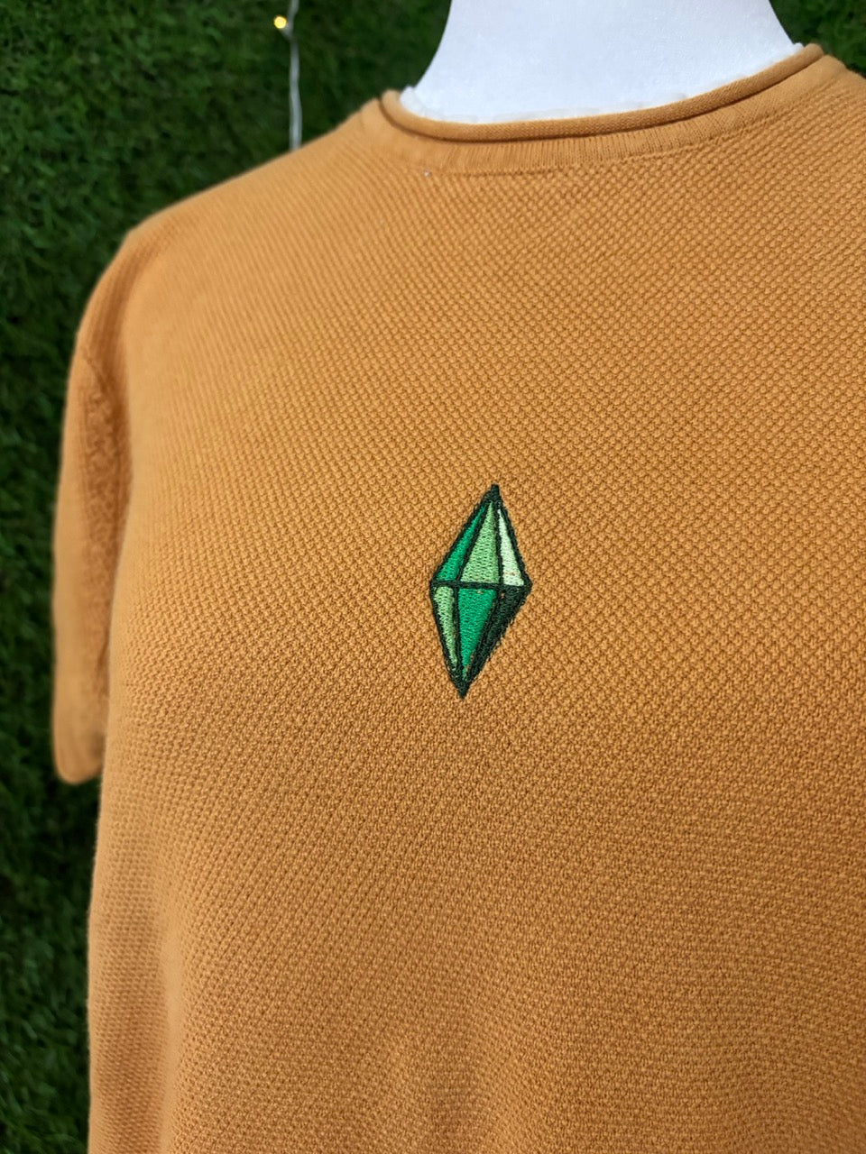 Sims Yellow/Brown Shirt S