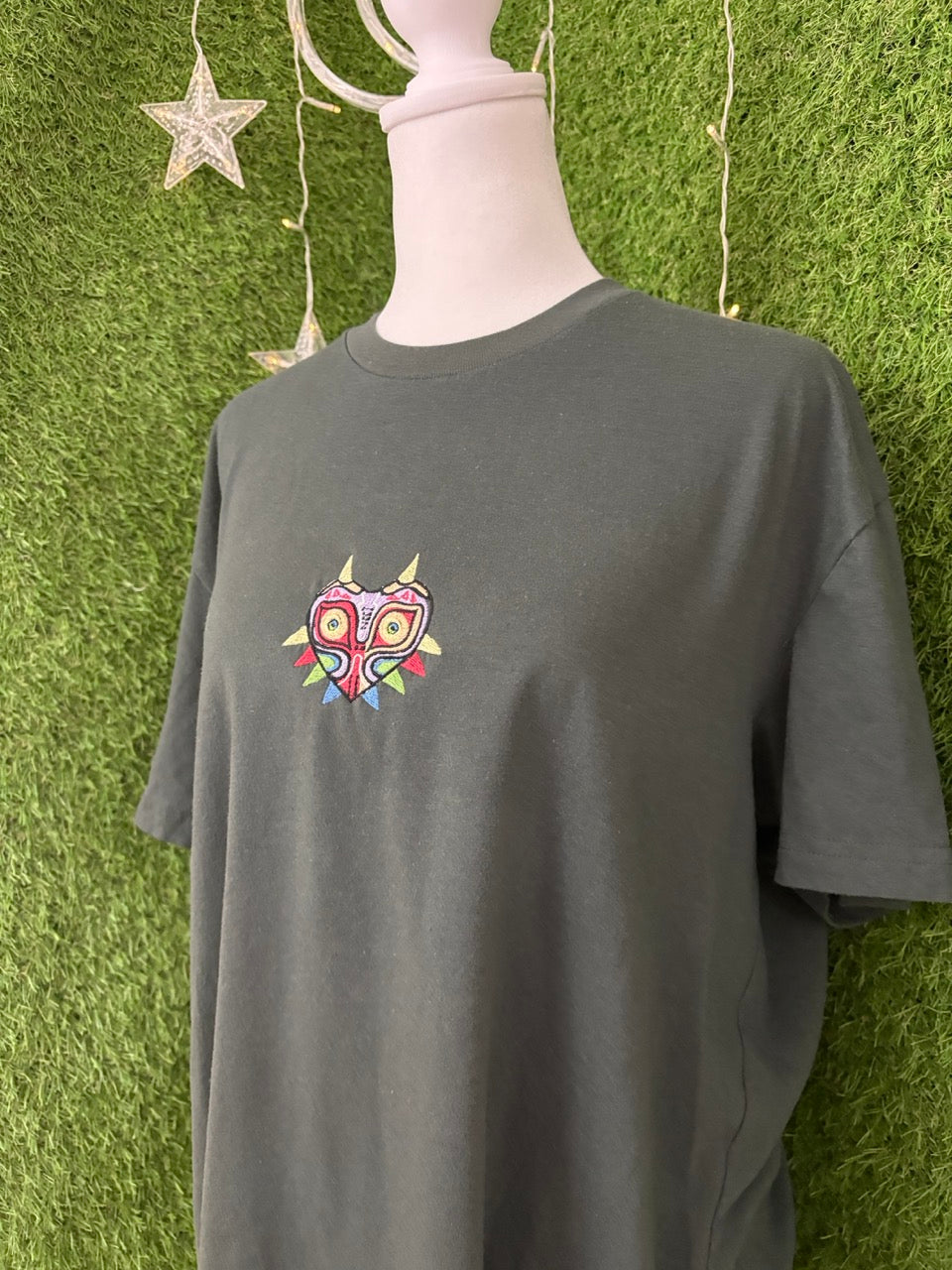 Majoras Mask Green T-Shirt L