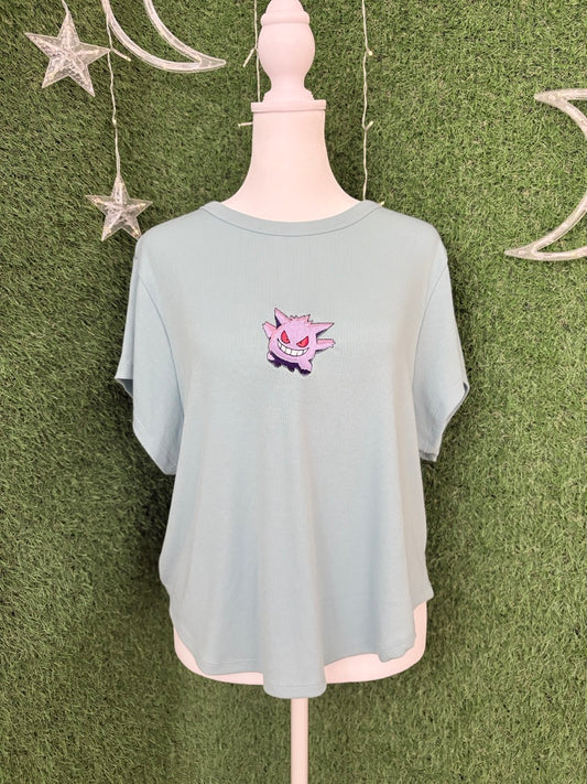 Gengar Teal Top 2XL