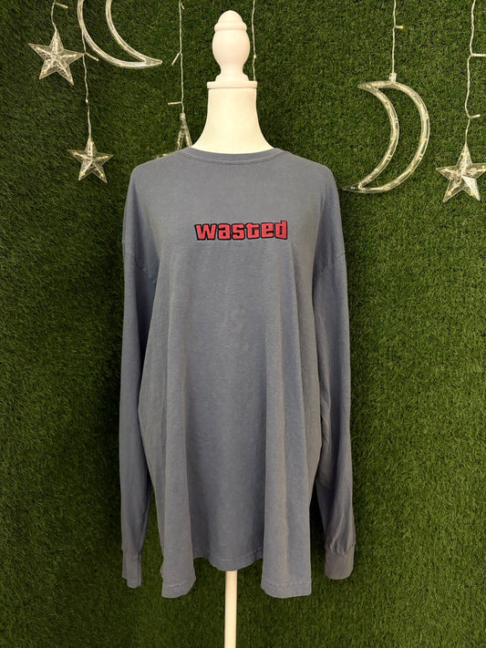 Wasted Blue Long Sleeve XL
