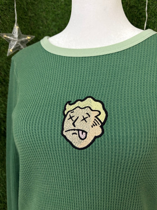 Fallout Green Thermal Long Sleeve M