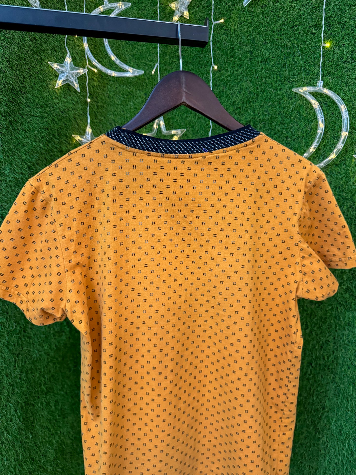 Overstimulated Mustard Yellow T-Shirt XS