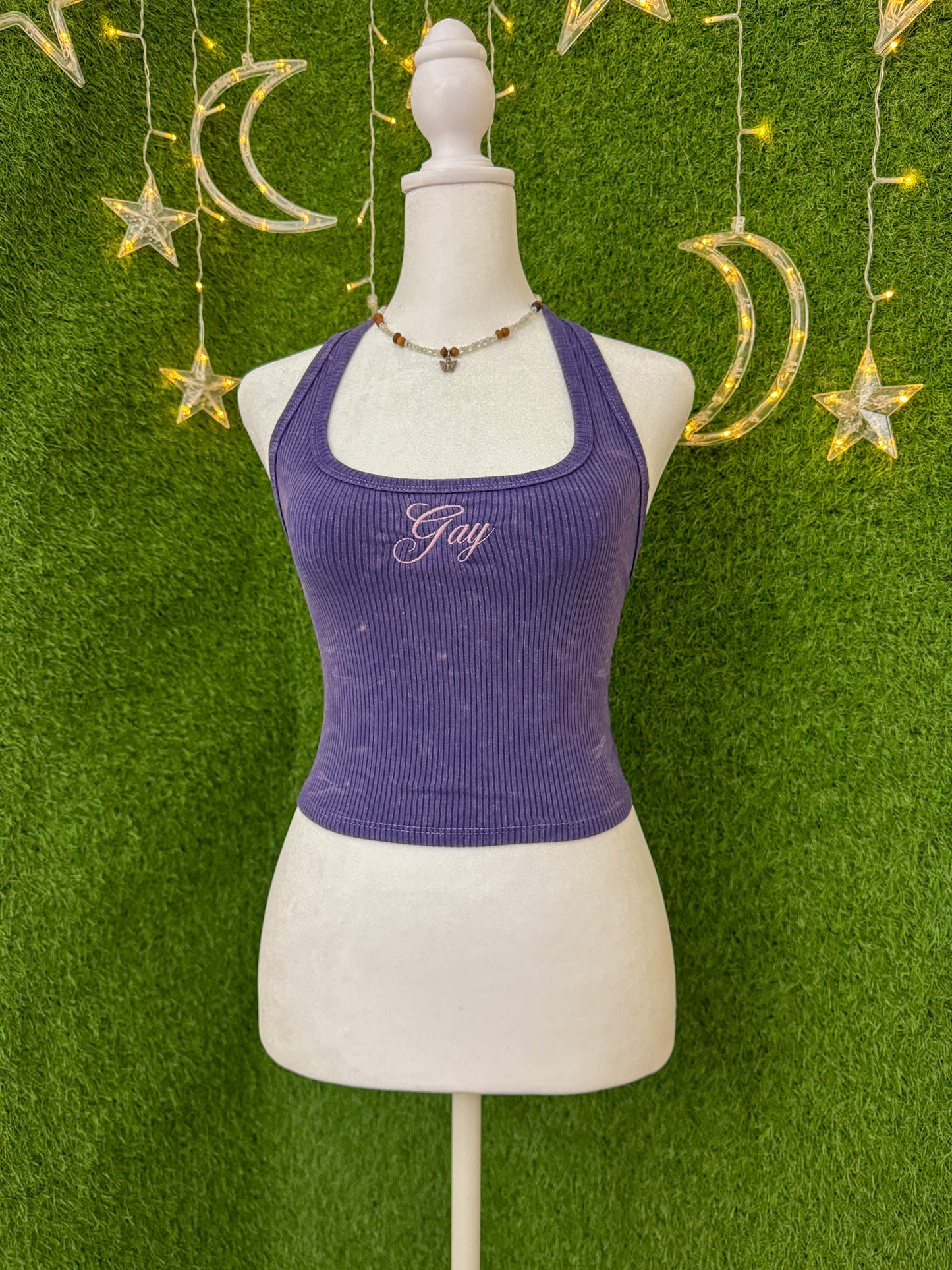 Gay Purple Tank Top XS