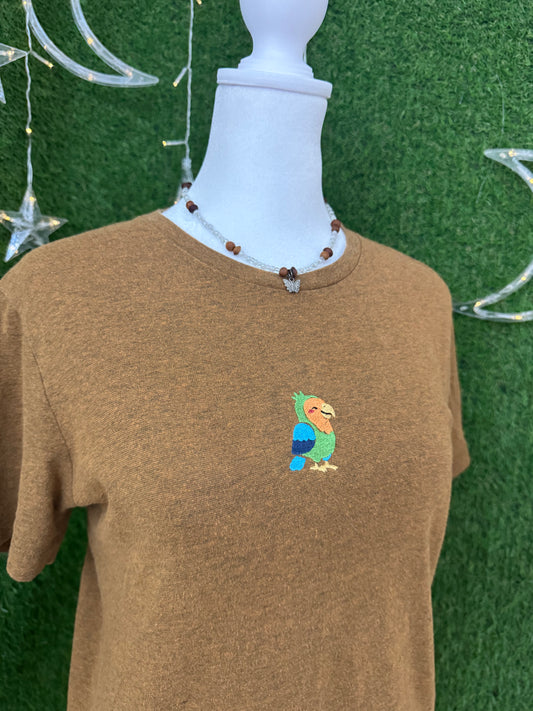 Parrot Brown T-Shirt XS