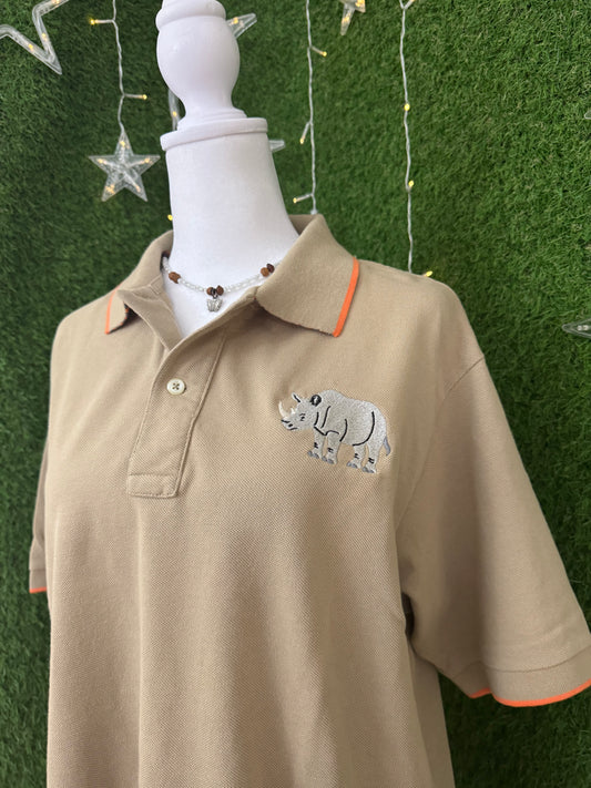 Rhino Khaki Polo M