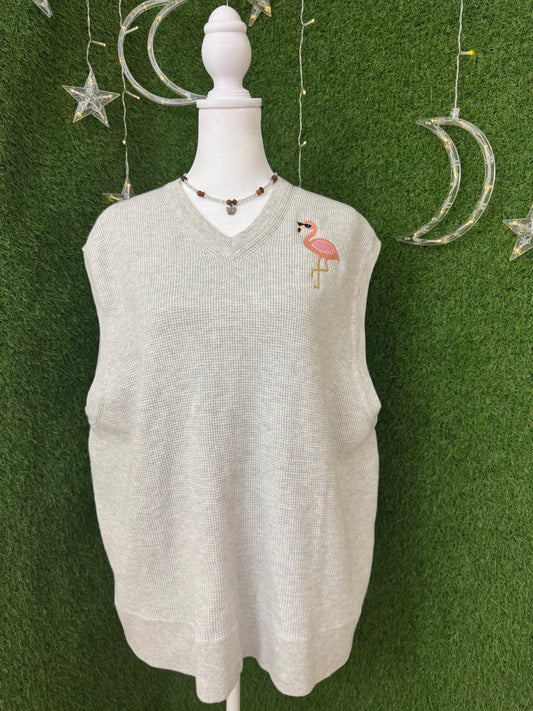 Flamingo Grey Thermal Vest L