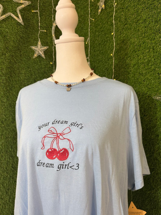 Your Dream Girls Dream Girl Blue T-Shirt 2XL