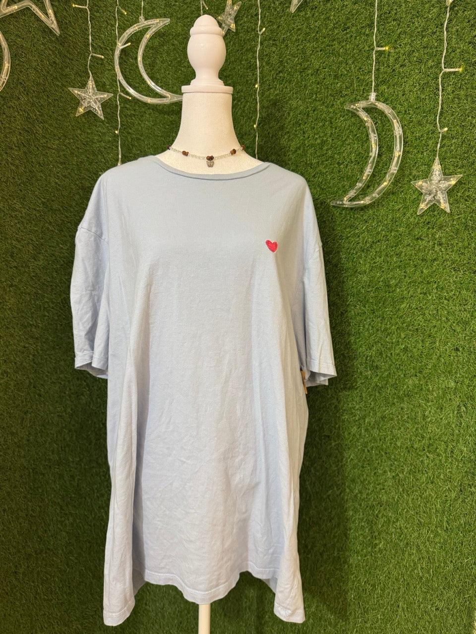 Lil' Heart Blue T-Shirt 2XL