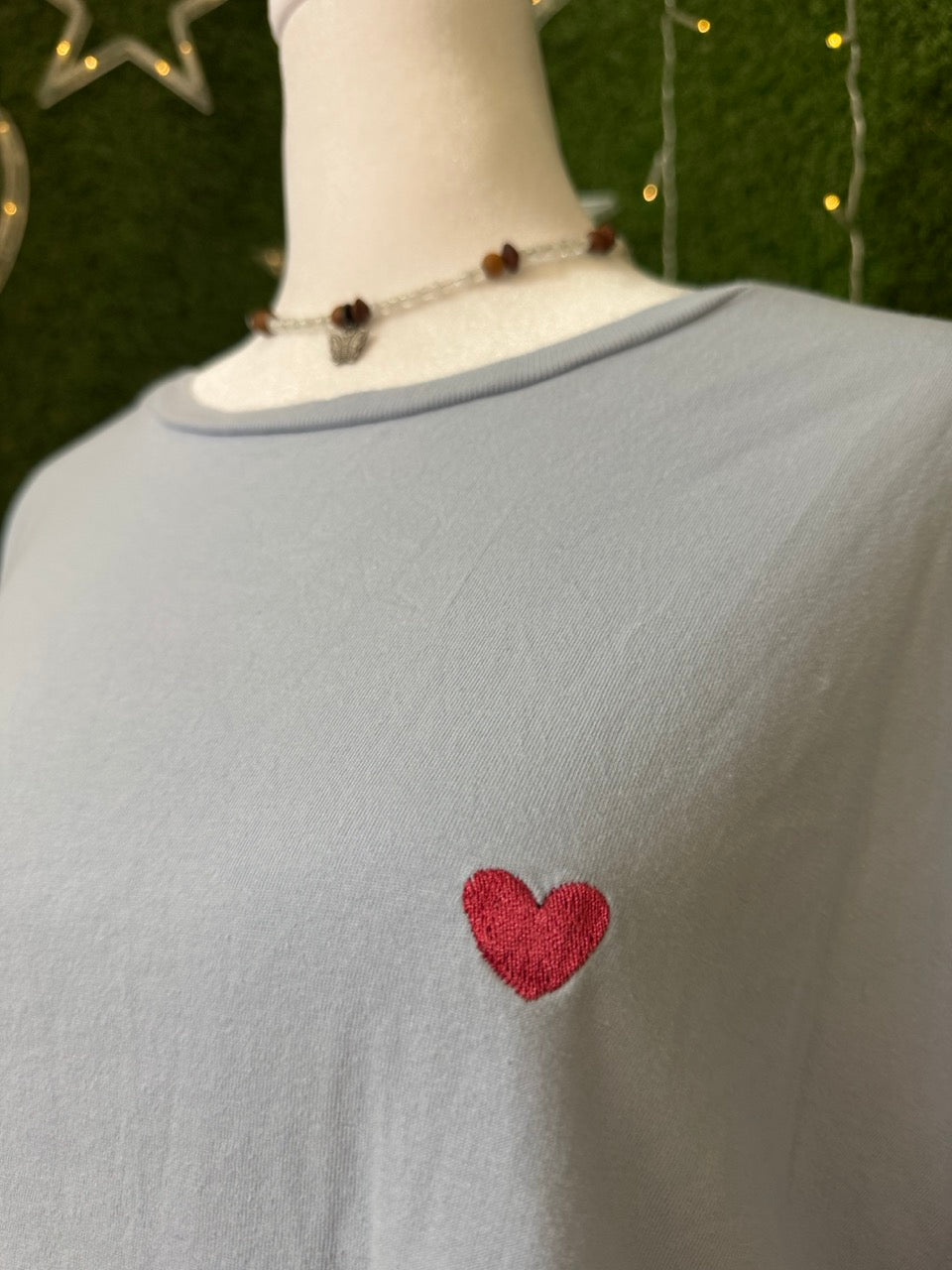Lil' Heart Blue T-Shirt 2XL