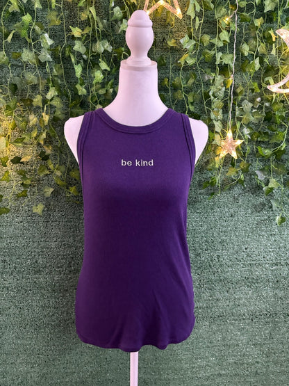 Be Kind Purple Tank 2XL
