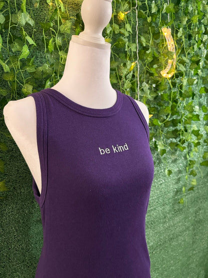 Be Kind Purple Tank 2XL