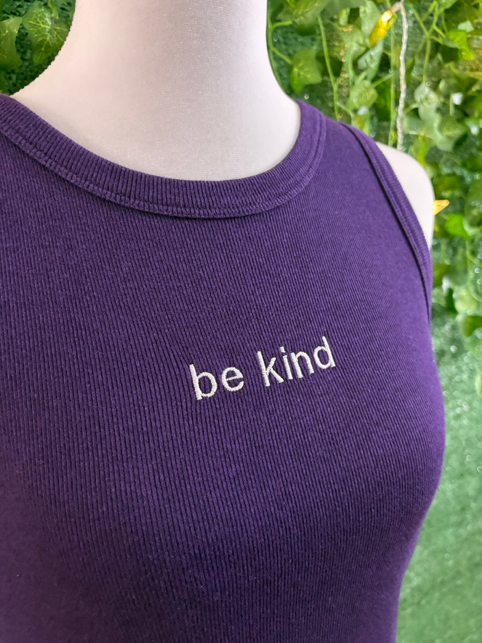 Be Kind Purple Tank 2XL