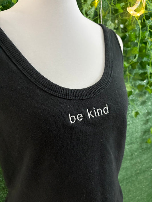 Be Kind Cropped Tank with Side Detail M